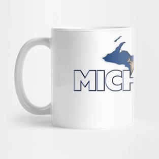 Michigan Colored State Mug